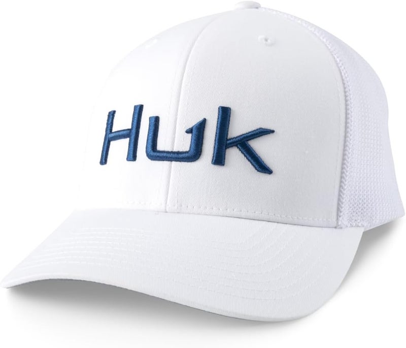 HUK Store Mens Trucker Hat, Anti-Glare Snapback Fishing Hat for Men - Image 1